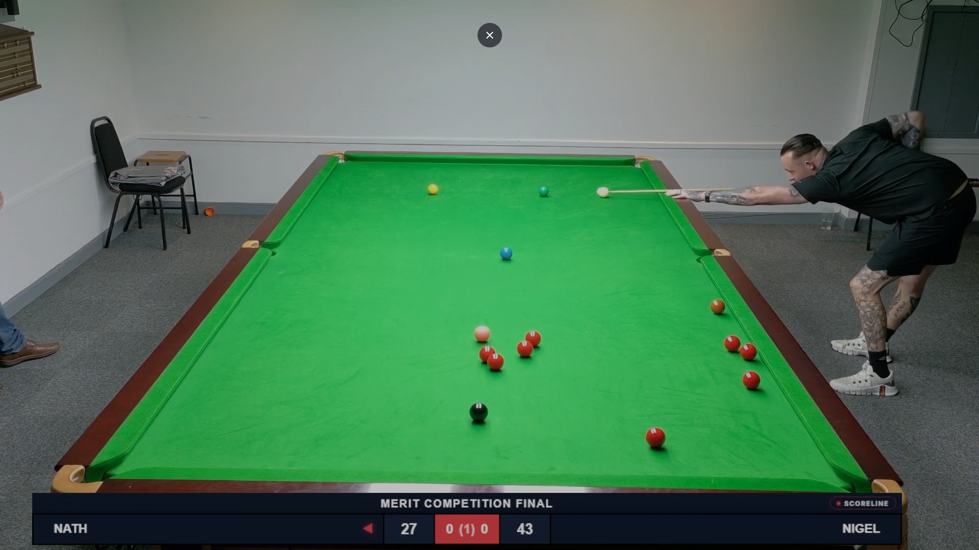 Merit Competition Final — broadcast main angle, Nath vs Nigel